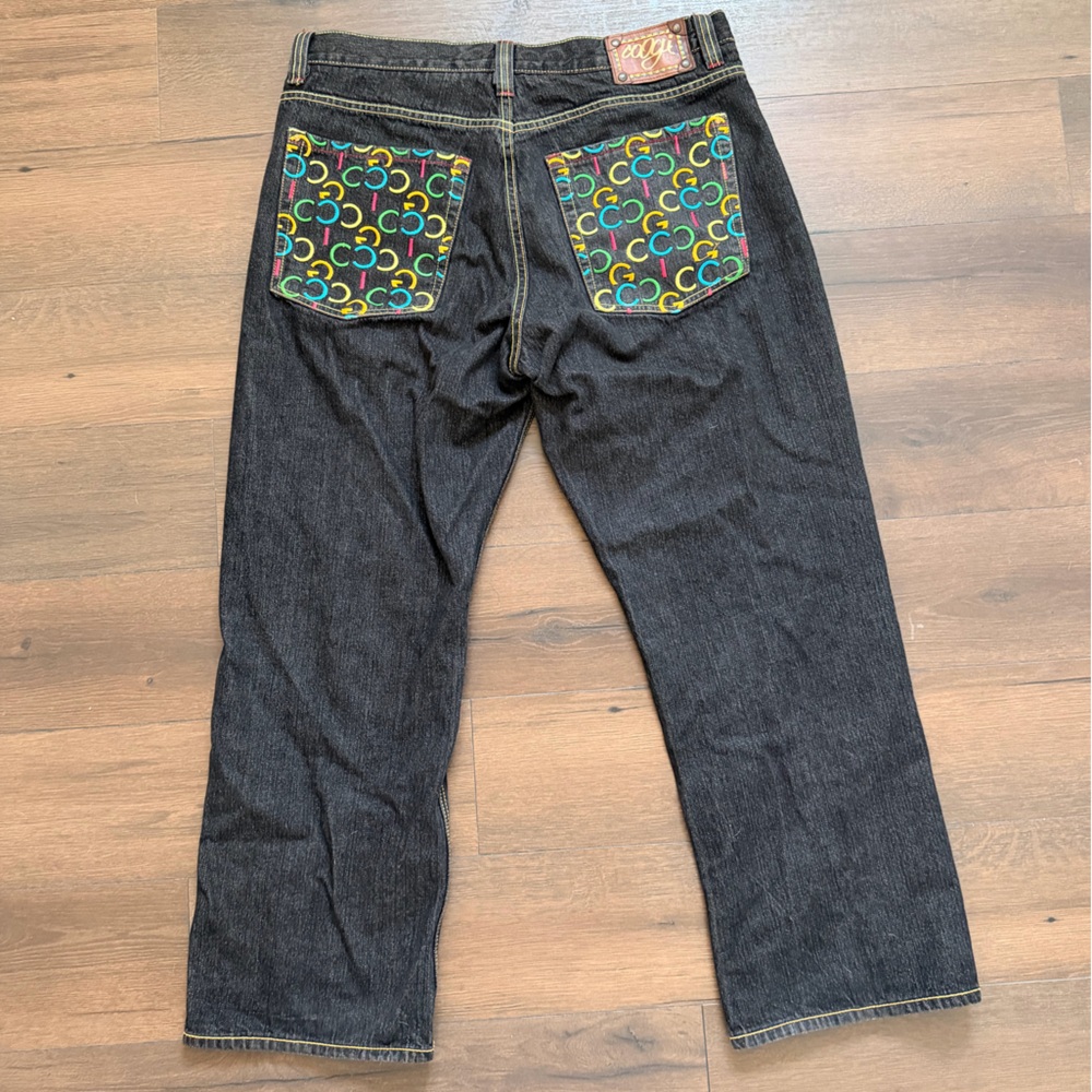 Baggy Y2k COOGI Jeans with Embroidery